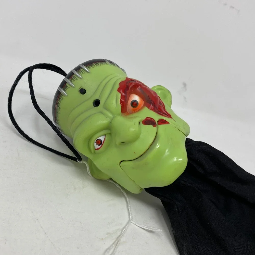 Gemmy Frankenstein Hanging Animated Monster Head Halloween Prop Untested